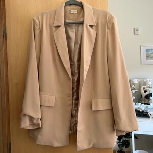 NWOT Altar’d State tan oversized blazer